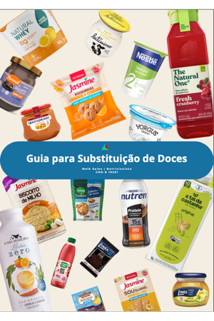 Substituição de doces